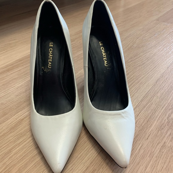 “Le chateau” Black and White heels - Picture 2 of 4
